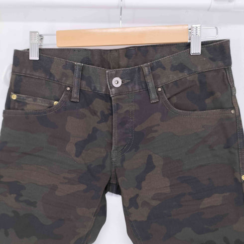 ゴーサンゴーイチプールオム 5351 POUR LES HOMMES Y2K 迷彩柄 ストレッチスキニーパンツ メンズ 1