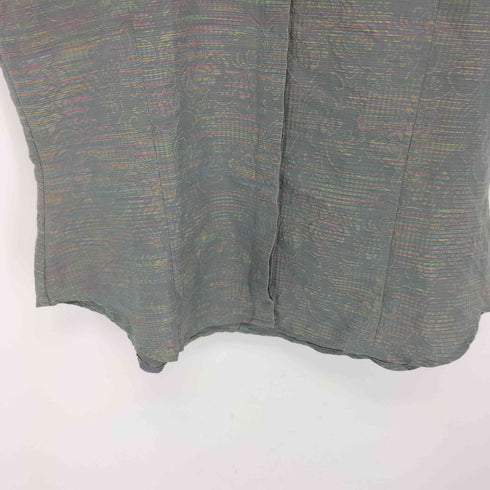 SILK ESSENTIALS カラフルノースリーブシャツ レディース import:L