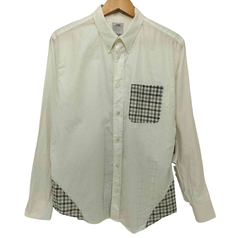 ビズビム VISVIM チェック柄切替L/S ボタンダウンシャツ メンズ 2