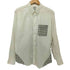 ビズビム VISVIM チェック柄切替L/S ボタンダウンシャツ メンズ 2