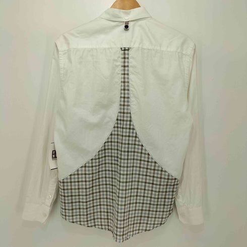 ビズビム VISVIM チェック柄切替L/S ボタンダウンシャツ メンズ 2