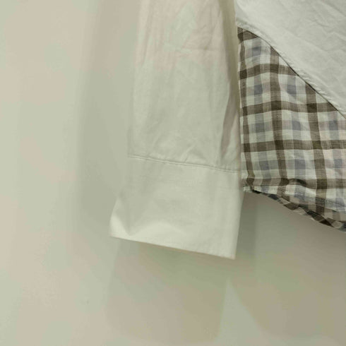 ビズビム VISVIM チェック柄切替L/S ボタンダウンシャツ メンズ 2