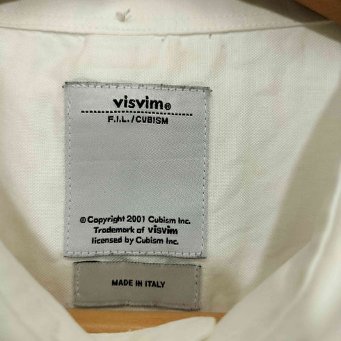 ビズビム VISVIM チェック柄切替L/S ボタンダウンシャツ メンズ 2
