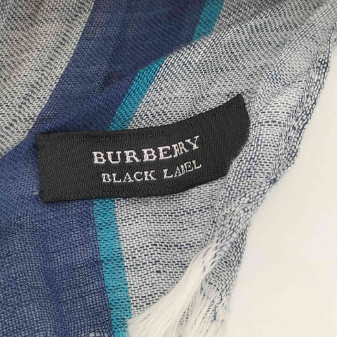 バーバリーブラックレーベル BURBERRY BLACK LABEL ストライプデザインストール メンズ