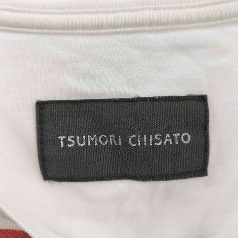 ツモリチサト TSUMORI CHISATO にぎやか プリント 半袖カットソー レディース JPN:2