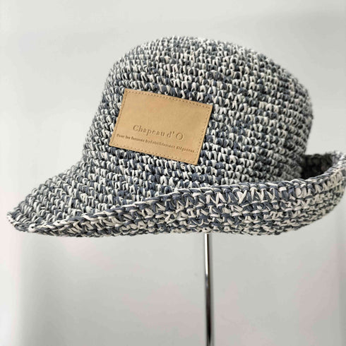 Chapeau d' O Paper Mix Crochet Bucket レディース