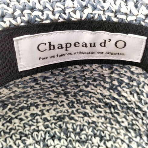 Chapeau d' O Paper Mix Crochet Bucket レディース
