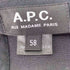 アーペーセー A.P.C. CONT 58 ロゴキャップ メンズ 58