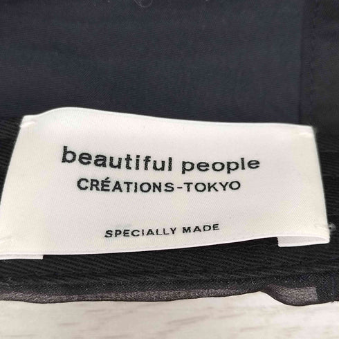ビューティフルピープル beautiful people オーガンジーキャップ レディース