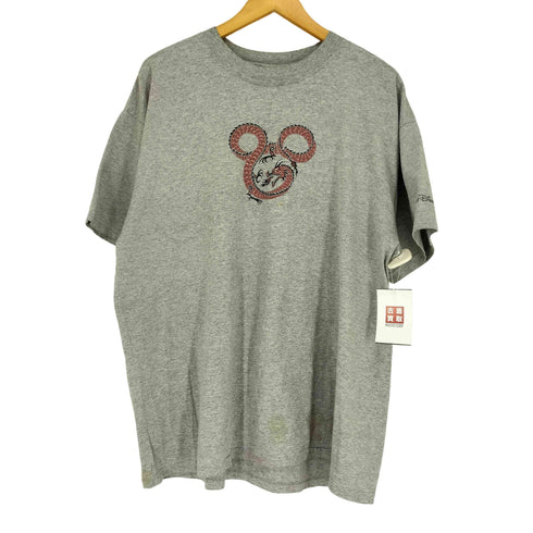 ドラゴンデザインプリント S/S TEE メンズ