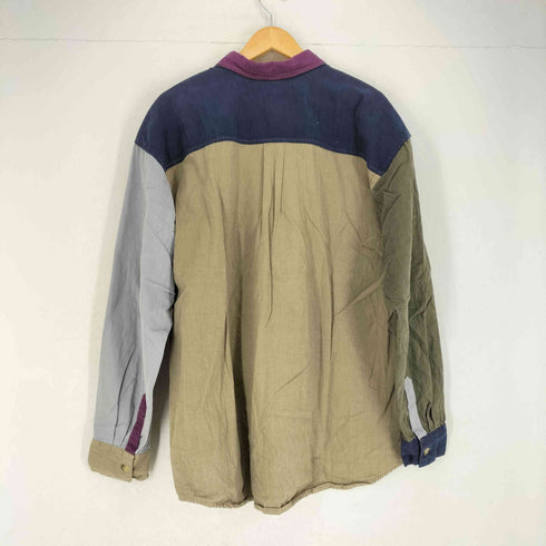 ラストチャンススポーツウェア LAST CHANCE SPORTS WEAR MADE IN USA マルチカラー2P L/S シャツ メンズ JPN:L