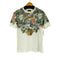 ザラ ZARA フロントスカルデザインボタニカル柄 S/S Tシャツ メンズ import:S