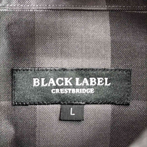 ブラックレーベルクレストブリッジ BLACK LABEL CRESTBRIDGE チェック L/S シャツ メンズ JPN:L