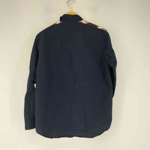 ブラックレーベルクレストブリッジ BLACK LABEL CRESTBRIDGE ショルダーチェック L/S シャツ メンズ JPN:L