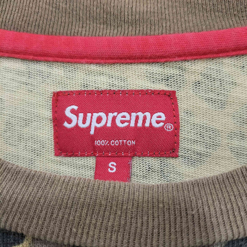 シュプリーム Supreme 15SS Leopard Pocke Tee レオパード ポケットTシャツ メンズ import:S
