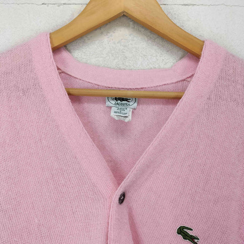アイゾッドラコステ IZOD LACOSTE 80s MADE IN USA アクリルカーディガン メンズ JPN:L