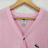 アイゾッドラコステ IZOD LACOSTE 80s MADE IN USA アクリルカーディガン メンズ JPN:L