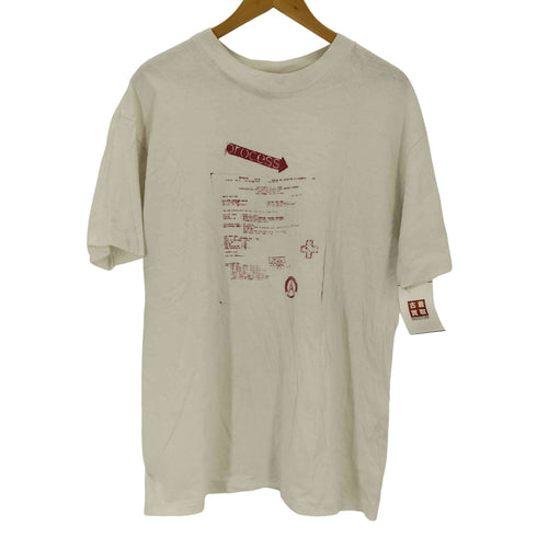ヘインズ Hanes 80s BEEFY T USA製 PROCESS プリントクルーネックTシャツ メンズ JPN:XL