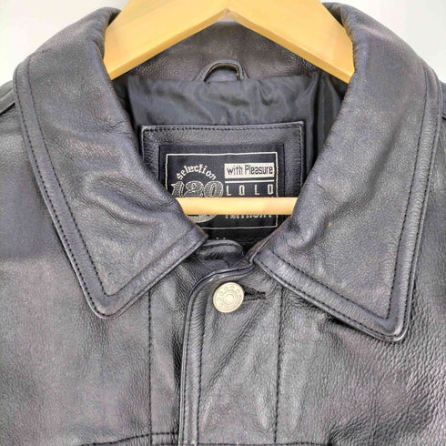 LOLO ANTHONY 90S カウレザー 3rd トラッカージャケット メンズ LL