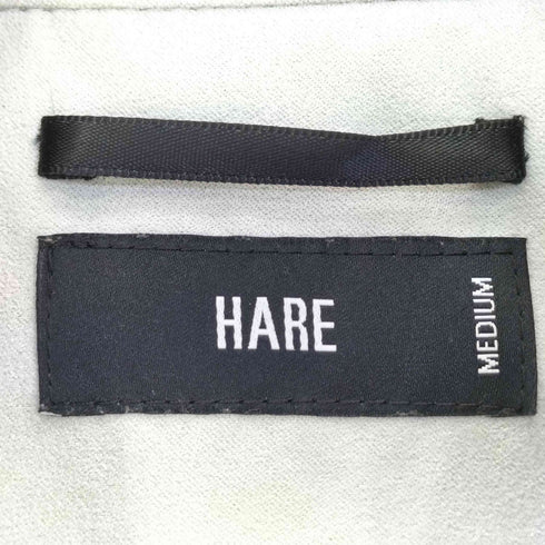 ハレ HARE フェイクスエード オープンカラーシャツジャケット メンズ JPN:M