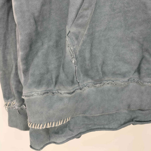 メゾンスペシャル MAISON SPECIAL Heavy-Weight Sweat Embroidery Damage Over-Dye Hoodie メンズ JPN:2