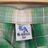 LA G-WEAR 韓国製 オンブレチェック コットンショートパンツ street メンズ XL