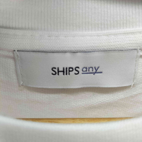 シップスエニィ SHIPS any カルチャー グラフィック バック プリント Tシャツ メンズ import:M