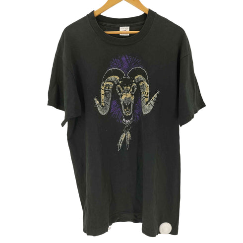 フルーツオブザルーム FRUIT OF THE LOOM 90s シングルステッチ アーティストクルーネック S/S Tシャツ メンズ JPN:XL
