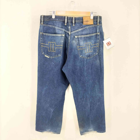 メッカ mecca 90S USA製 ワイドデニムパンツ メンズ FR:38-40