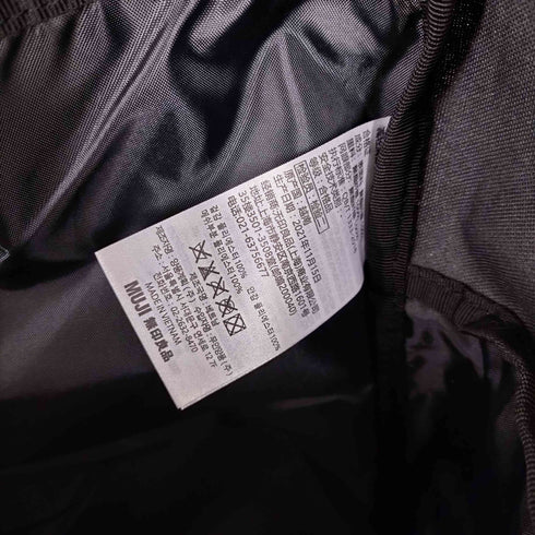 ムジルシリョウヒン 無印良品 肩の負担を軽くするリュックサック メンズ