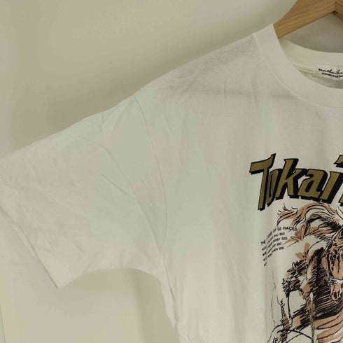 90S NORTHERN HORSE PARK G1 馬 プリント シングルステッチ S/S クルーネック Tシャツ メンズ