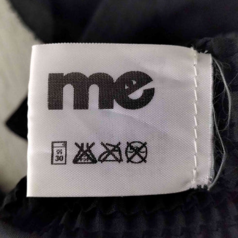 ミー イッセイミヤケ me ISSEY MIYAKE プリーツ 切替 フリル ストール レディース