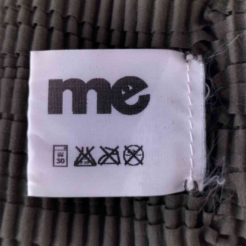 ミー イッセイミヤケ me ISSEY MIYAKE プリーツ 切替 フリル ストール レディース