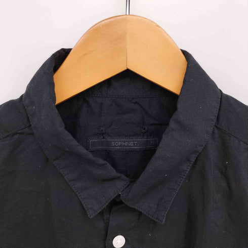 ソフネット SOPHNET. 18AW OVER DYE REGULAR COLLAR SHIRT メンズ JPN:M