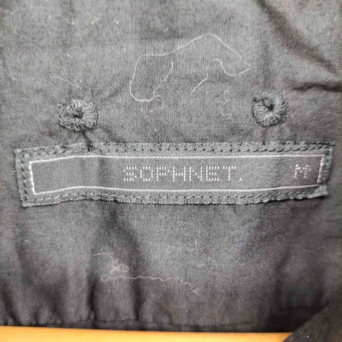 ソフネット SOPHNET. 18AW OVER DYE REGULAR COLLAR SHIRT メンズ JPN:M