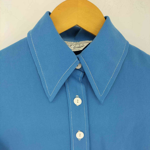 60-70S ポリエステルシャツ レディース
