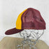 ニューエラ NEW ERA 80s USA製 筆記体ロゴ ツバ裏グリーン メッシュキャップ メンズ medium-large
