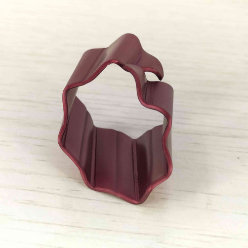 イッセイミヤケ ISSEY MIYAKE 変形 アルミニウム リング レディース 約11号