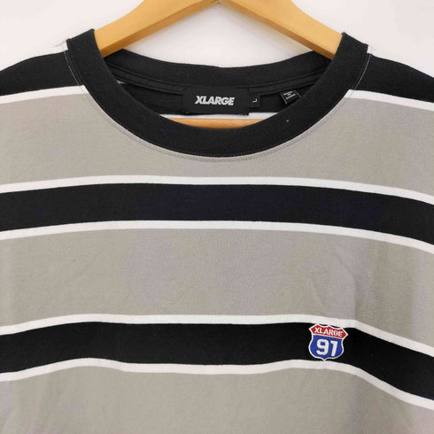 エクストララージ XLARGE XL91 STRIPED S/S TEE メンズ JPN:L