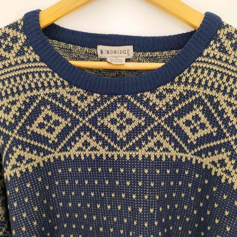 windridge ノルディック アクリルニット メンズ import:XL