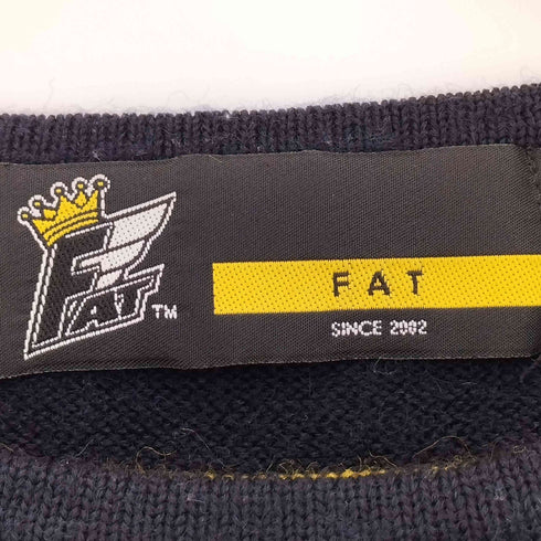 エフエーティー FAT ボーダー ウールニットセーター メンズ FAT