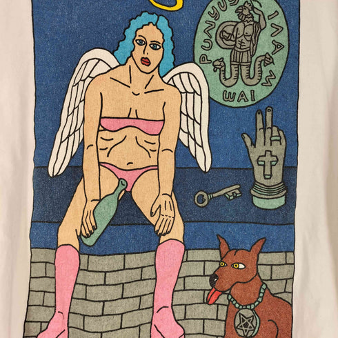プニュズ PUNYUS Night angel ビッグTシャツ レディース JPN:3