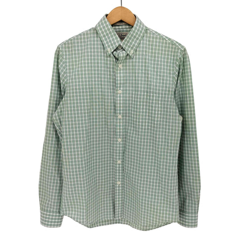 エルエルビーン L.L.Bean WRINKLE RESISTANT SLIM FIT ボタンダウン チェックシャツ メンズ S-REG