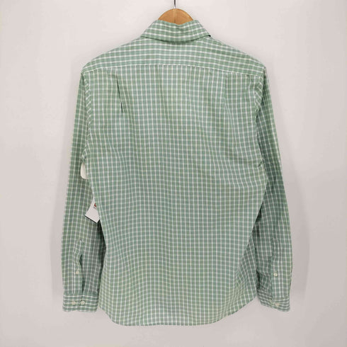 エルエルビーン L.L.Bean WRINKLE RESISTANT SLIM FIT ボタンダウン チェックシャツ メンズ S-REG
