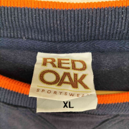 RED OAK AUBURN 刺繍クルーネックトレーナー メンズ import:XL