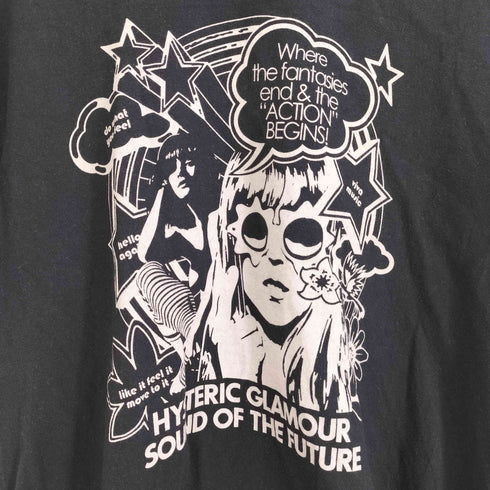 ヒステリックグラマー HYSTERIC GLAMOUR VIVA MUSIC Tシャツ メンズ import:L