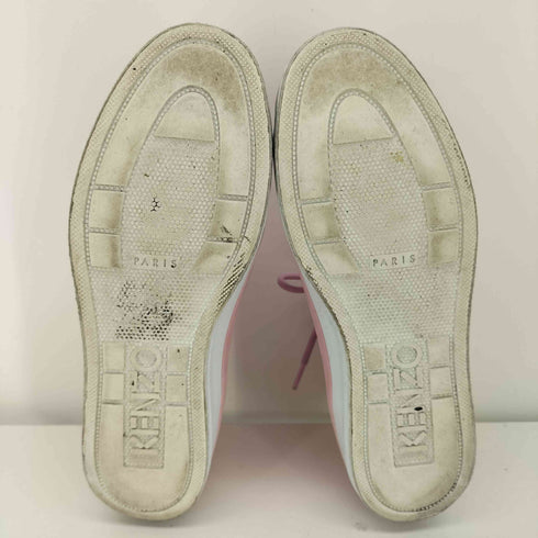 ケンゾー KENZO 厚底 ハイカット キャンバススニーカー レディース 37
