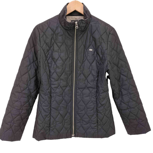 ラコステ LACOSTE スタンドネック キルティング パテッドジャケット レディース EUR:40