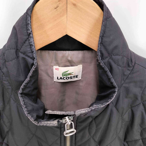 ラコステ LACOSTE スタンドネック キルティング パテッドジャケット レディース EUR:40