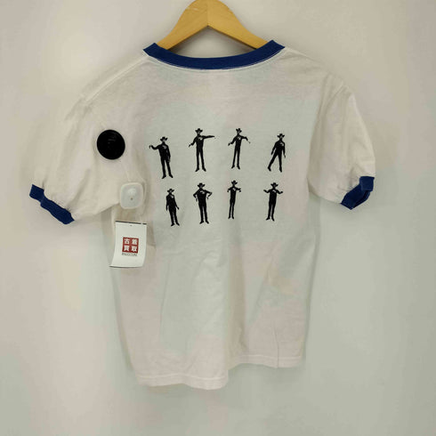 アンビル Anvil 90S USA製 BECK Where It’s At リンガーTシャツ メンズ import:L